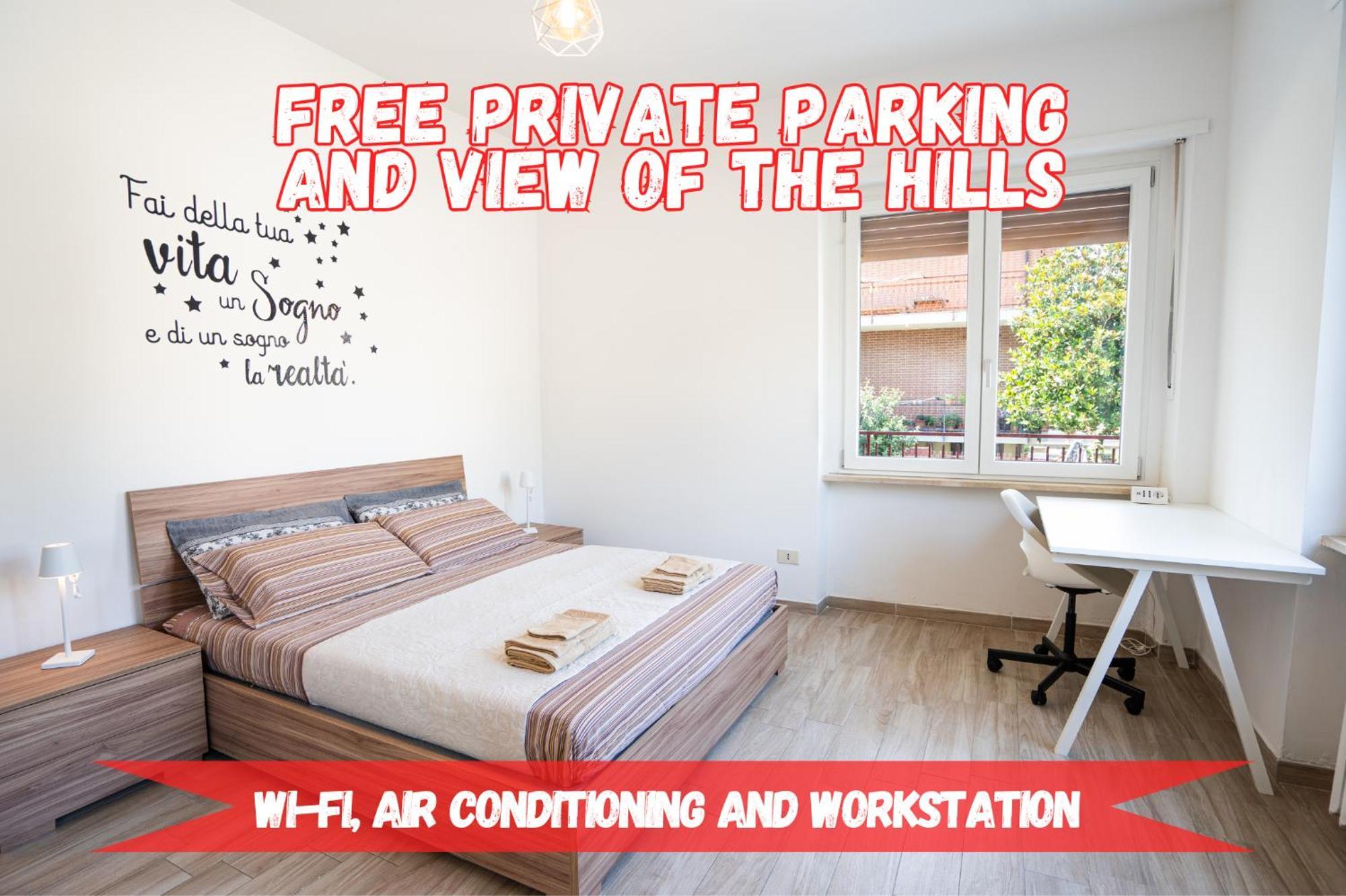 阿尔巴Private Parking, With Hill View公寓 外观 照片